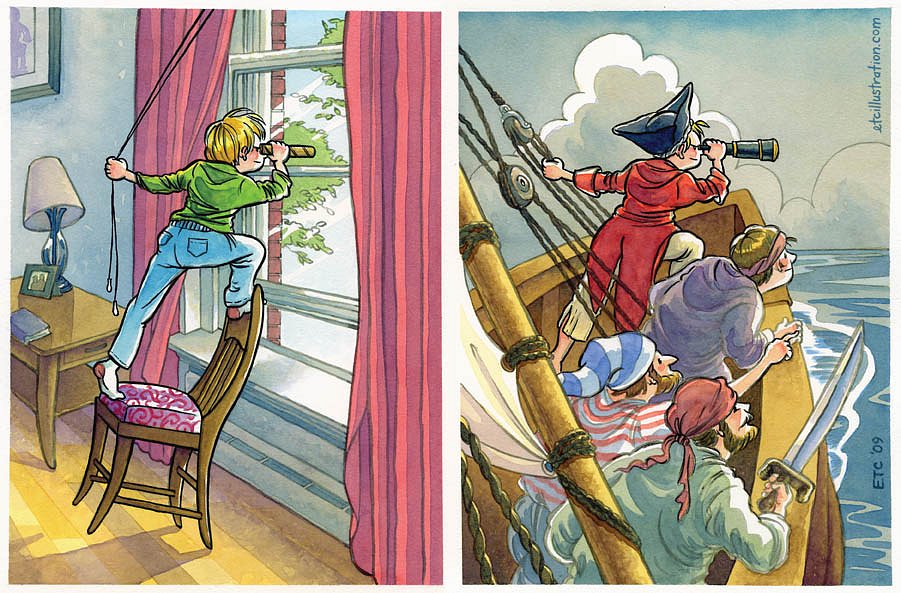 Playing Pretend: Scallywags and Scurvy Dogs