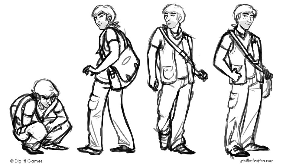 Professor Q poses, Mayan Mysteries